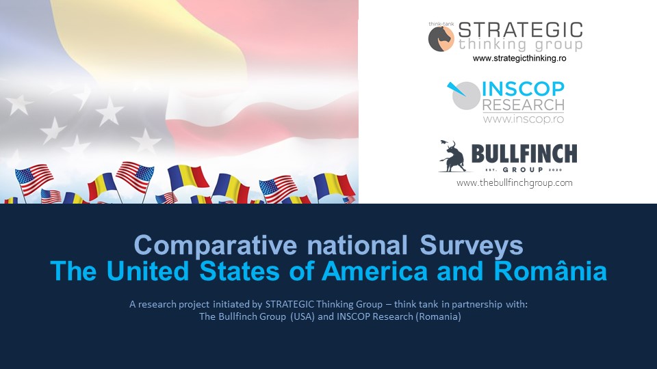 FEBRUARY 2022: Comparative opinion polls conducted in the United States and Romania